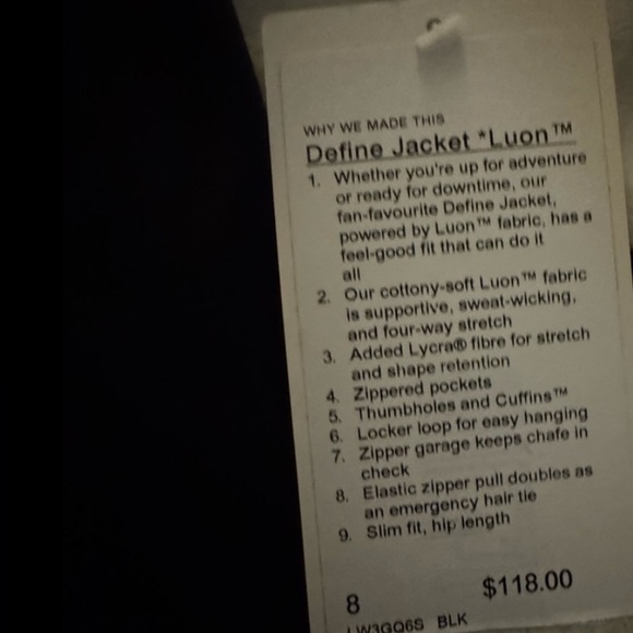 Lululemon define jacket - Picture 3 of 7